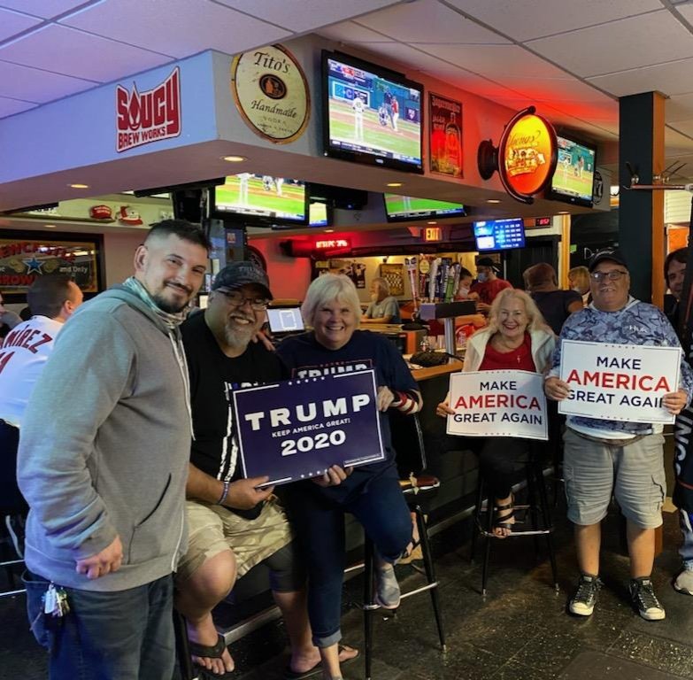 TRUMPinthe216's tweet photo. North Royalton coming together for @realDonaldTrump at their Debate Watch Party!  #BuckeyeBattalion owned Cuyahoga County last night!  #OH4Trump! #LeadRight! https://t.co/ieb2t0m6VU