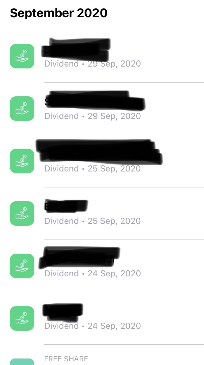 4. Some stocks & shares may decrease in value BUT pay high dividends.I have shares that have gone down since I bought them but have already given me 5-10% of the value back in dividends in just a few months. The dips have been less so despite the share price being down, I’m up.