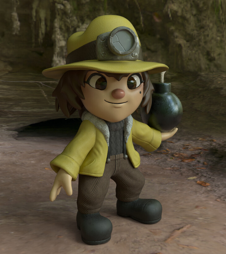 GlintGames's tweet image. I made Spelunky 2 Fan Art! @mossmouth @spelunkyworld 
I'm learning @pixologic #zbrush and @Substance3D #MadeWithSubstance artstation.com/artwork/ykoLRn via @artstationhq #CreateWithSubstance #3dmodeling #texturing #cg #cgi #render