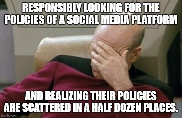 In “Social Media Bots: Laws, Regulations, and Platform Policies” ( https://www.cna.org/CNA_files/PDF/DIM-2020-U-028193-Final.pdf),  @kasey_stricklin attempts to aggregate laws, regulations, and platform policies that are relevant to social media bots. This was a more complicated task than we’d imagined. 17/20