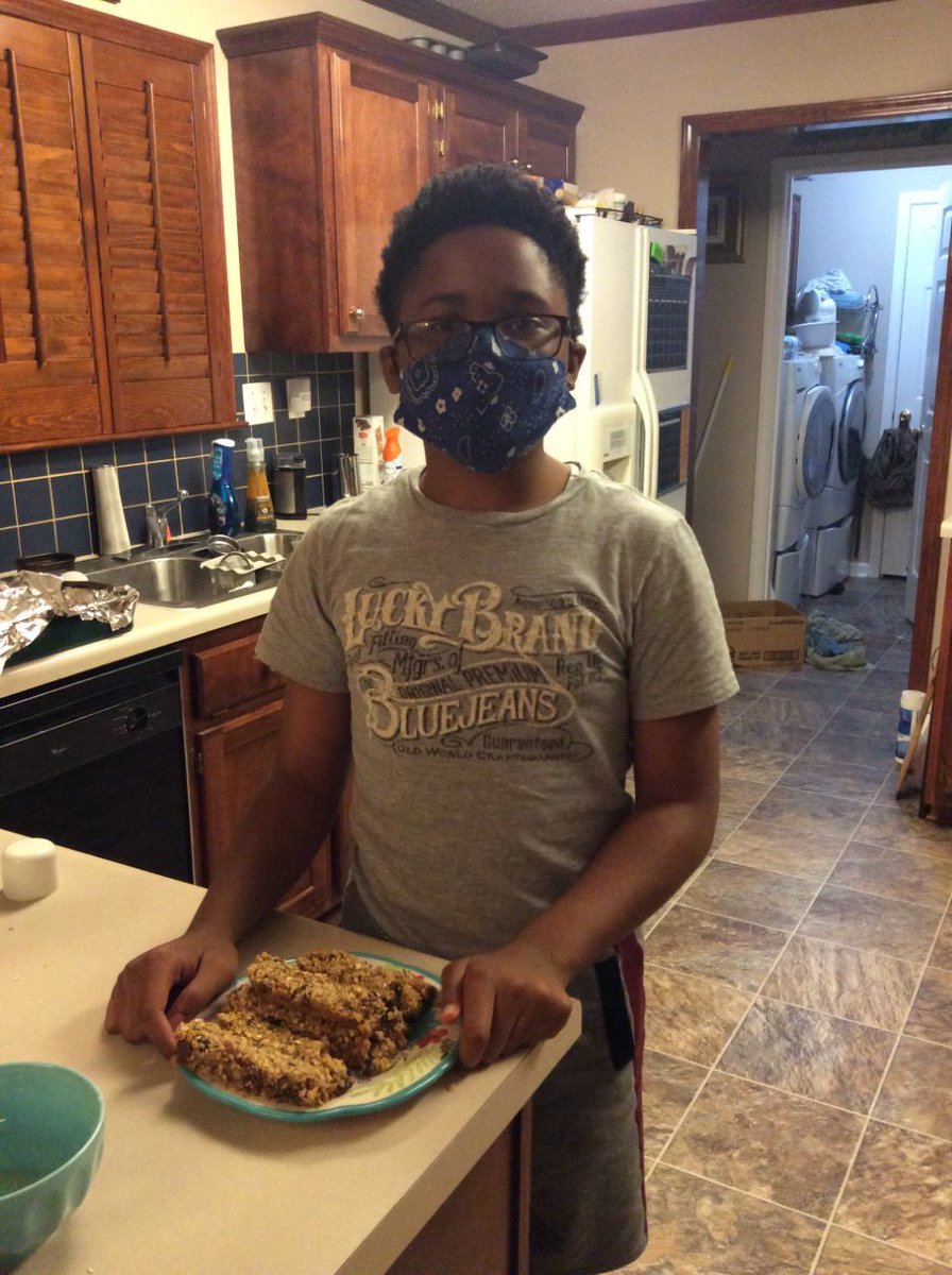 Mississippi4H's tweet image. Remember these @4H cooking kits @MarshallCoExt put together?? Here’s the results! #MS4H #MSUext 🍀