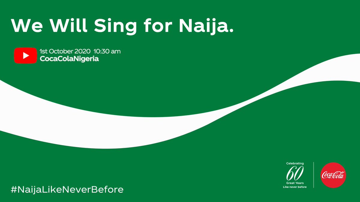 CocaCola_NG's tweet photo. In honor of this momentous occasion we are showing our Naija pride by changing our display name to #Nigerian. Join us in showing support for Naija by changing yours too and celebrate #NaijaLikeNeverBefore with us https://t.co/UQdYhoDf36 https://t.co/Ck2AUWCkjj