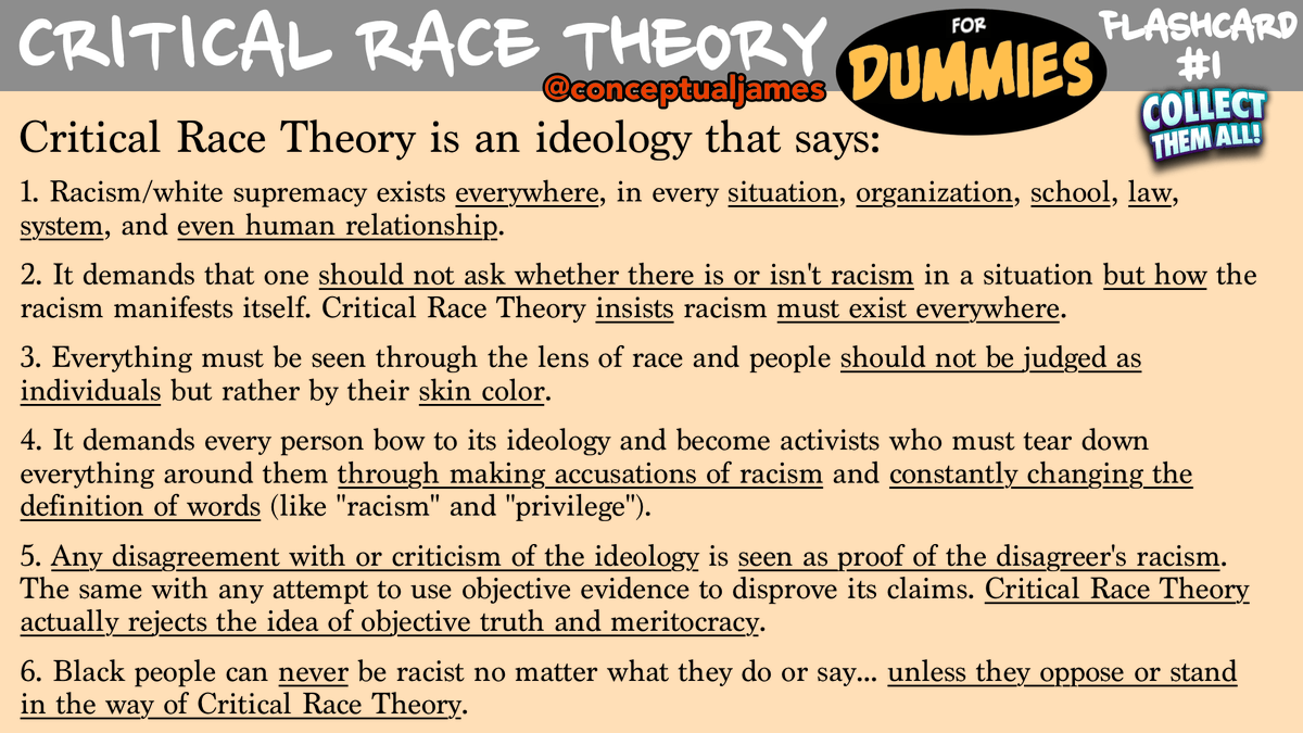 Critical Race Theory flashcards, #1. Collect and share.