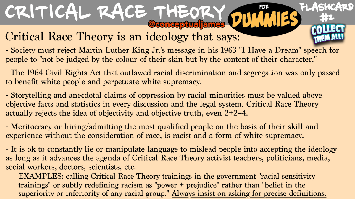 Critical Race Theory flashcards, #2. Collect and share.