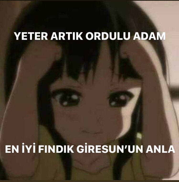 Yeter artık! 🤓