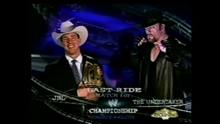 I Woke Up, Țoday & Miraculously - No Mercy 2004 Heat was on & Țhe Video Package For JBL & Undertaker was Being Shown.Țhe No Mercy 2003 Match Video between You & Vince, From Łast Night Was 4:48& Țhe Post in Țhe ReȚweet was @ 4:48 @StephMcMahonI'ma Explain Țhe Connection  https://twitter.com/GOD_Damiano_/status/1309233375497027587