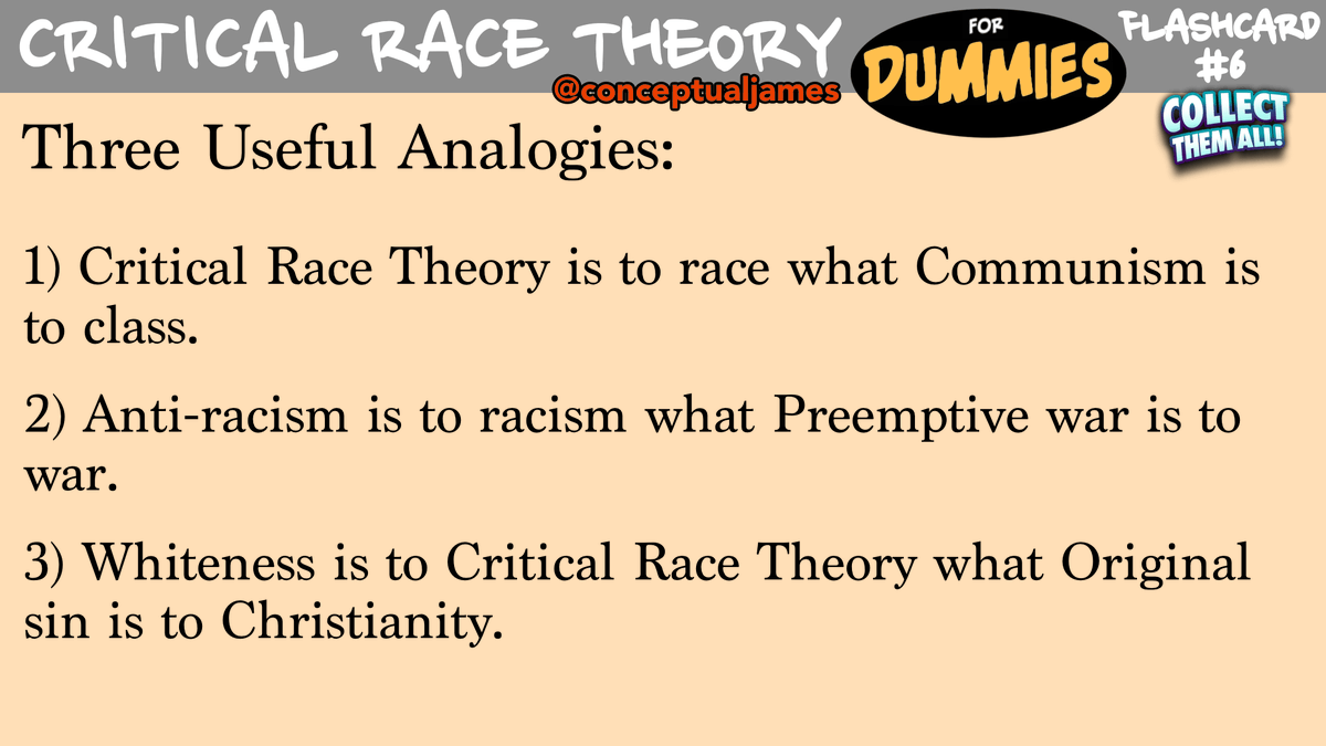 Critical Race Theory flashcards, #6. Collect and share.