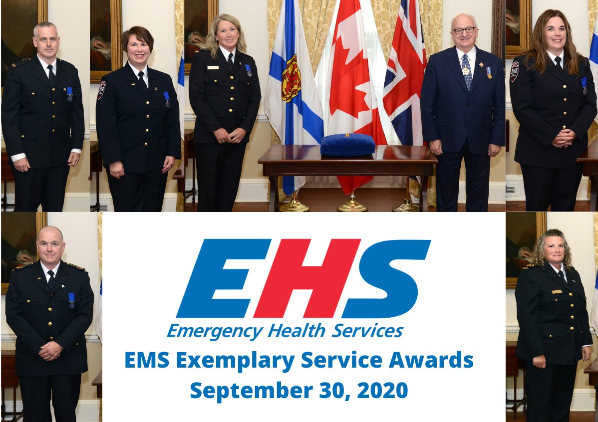 EHS_NS's tweet photo. Congratulations to all of the EMS Exemplary Service Medal recipients over the last two weeks. We are very proud of the work you have done over the course of your career! #MyEMSDay https://t.co/HiDoXU148C