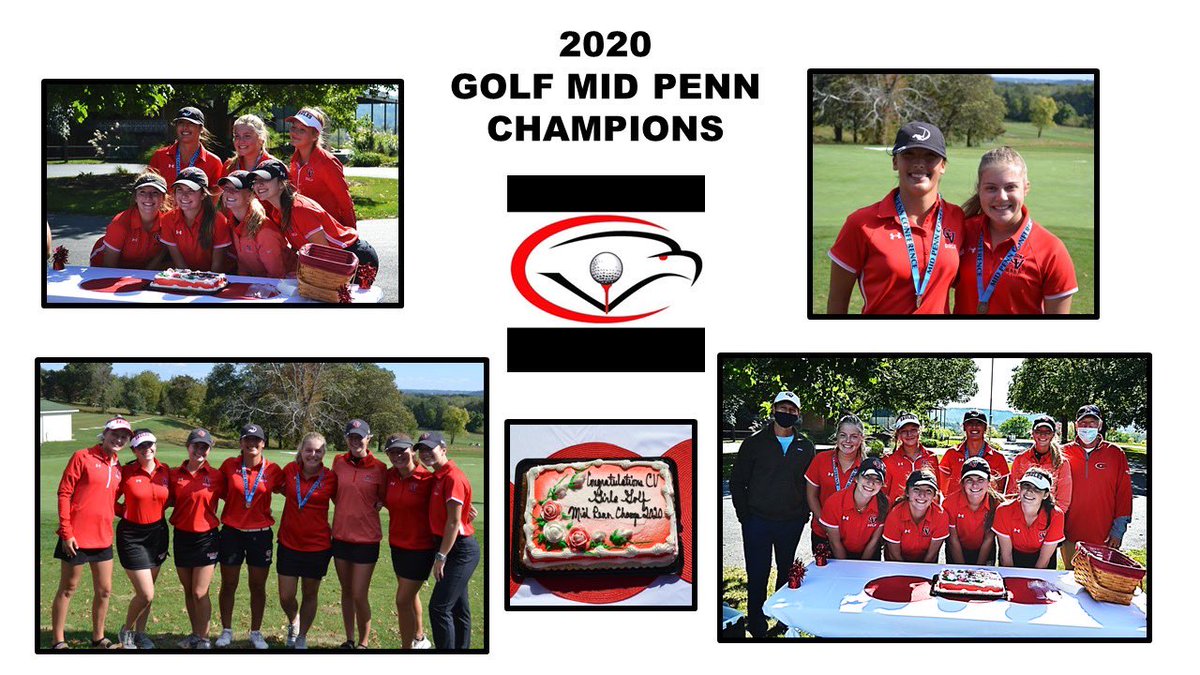 cvgolfteam's tweet photo. Congratulations to the CV girls on winning the AAA Mid Penn Championship. Good luck at Districts. https://t.co/vvnlMvVFuJ