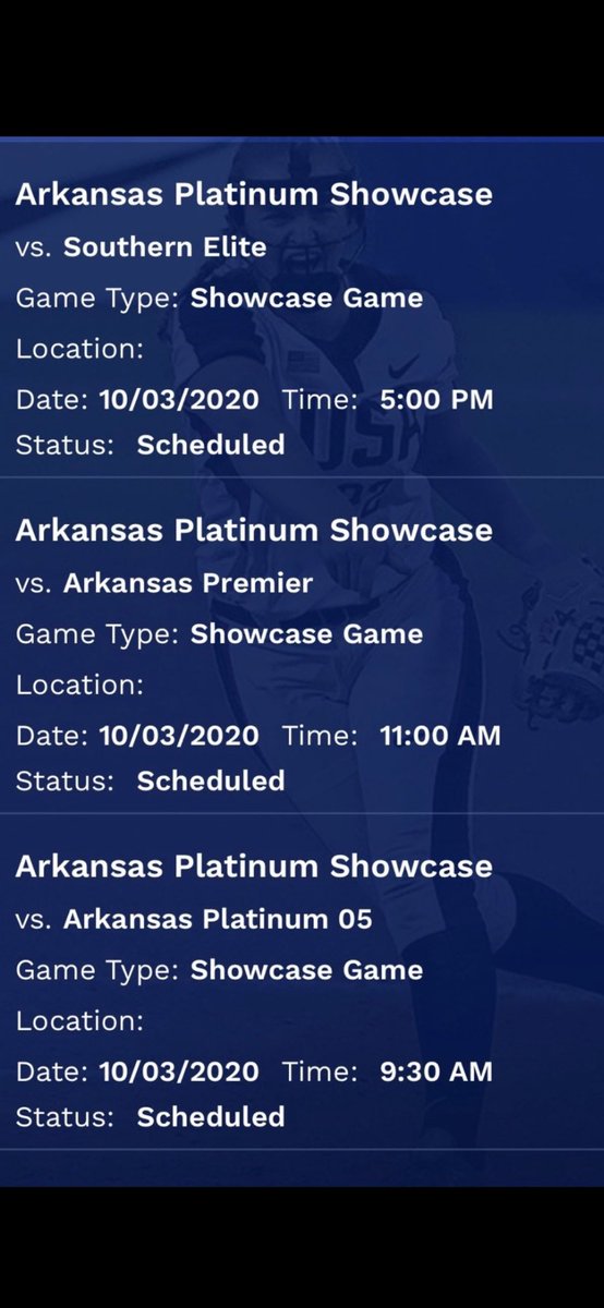 Here are our game times for this weekend in Hot Springs! You can watch on athletesgolive.com <a href="/TulsaEliteSB/">Tulsa Elite Softball</a> @TulsaEliteArk