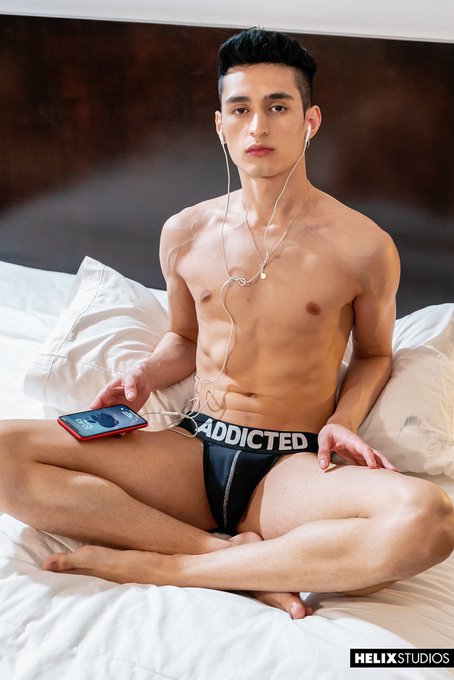 1 pic. Sonny Davon penetrates his tight hole with a toy from El Maestre in 'Brotherhood of Games | Ch