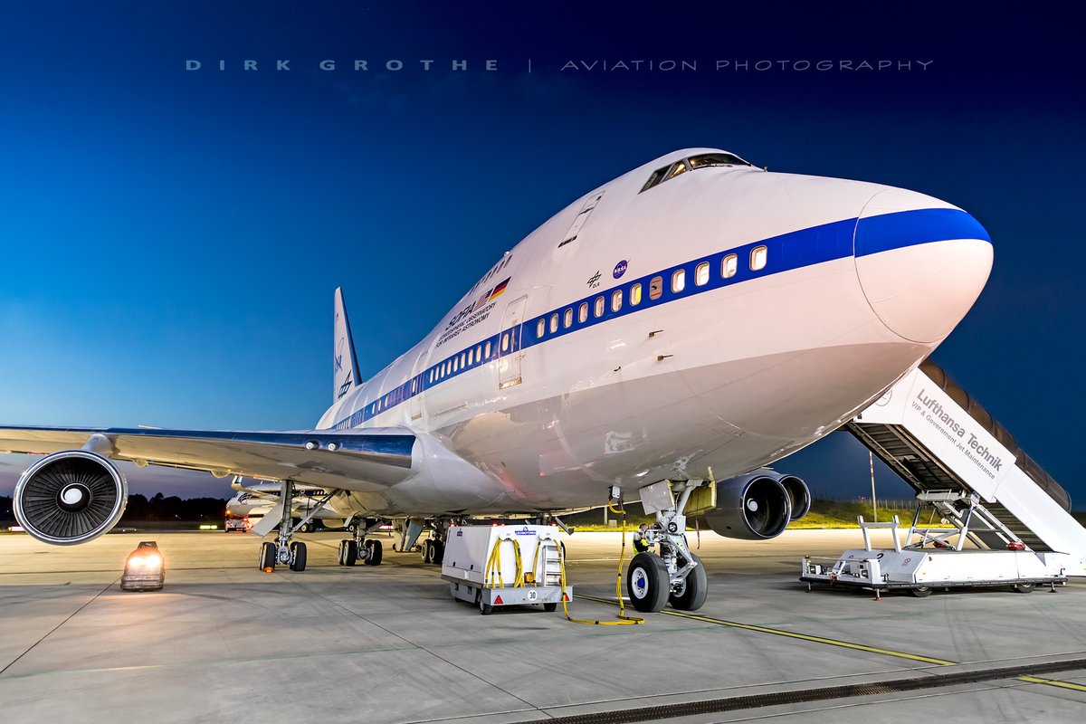 welcome back to <a href="/HamburgAirport/">Hamburg Airport 🕊</a> :
SOFIA B747SP N747NA arrived from Palmdale at <a href="/LHTechnik/">Lufthansa Technik</a> today...
<a href="/SOFIA_DSI/">Deut. SOFIA Institut</a> <a href="/DLR_de/">DLR_de</a> <a href="/DLR_Stuttgart/">DLR_Stuttgart</a> <a href="/NASA/">NASA</a> <a href="/NASAArmstrong/">NASA Armstrong</a>