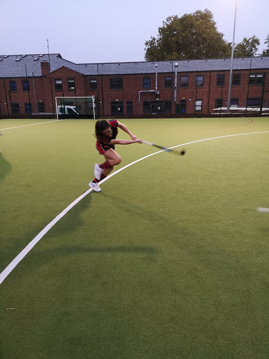 StokesleyHockey's tweet photo. Some action shots from tonights school link junior session 🏑
Tilly's hitting really coming on! 
#TeamStokesley #MiniStokesley #AllTheChickens #Progress #SchoolLink https://t.co/kJWtttIw9N
