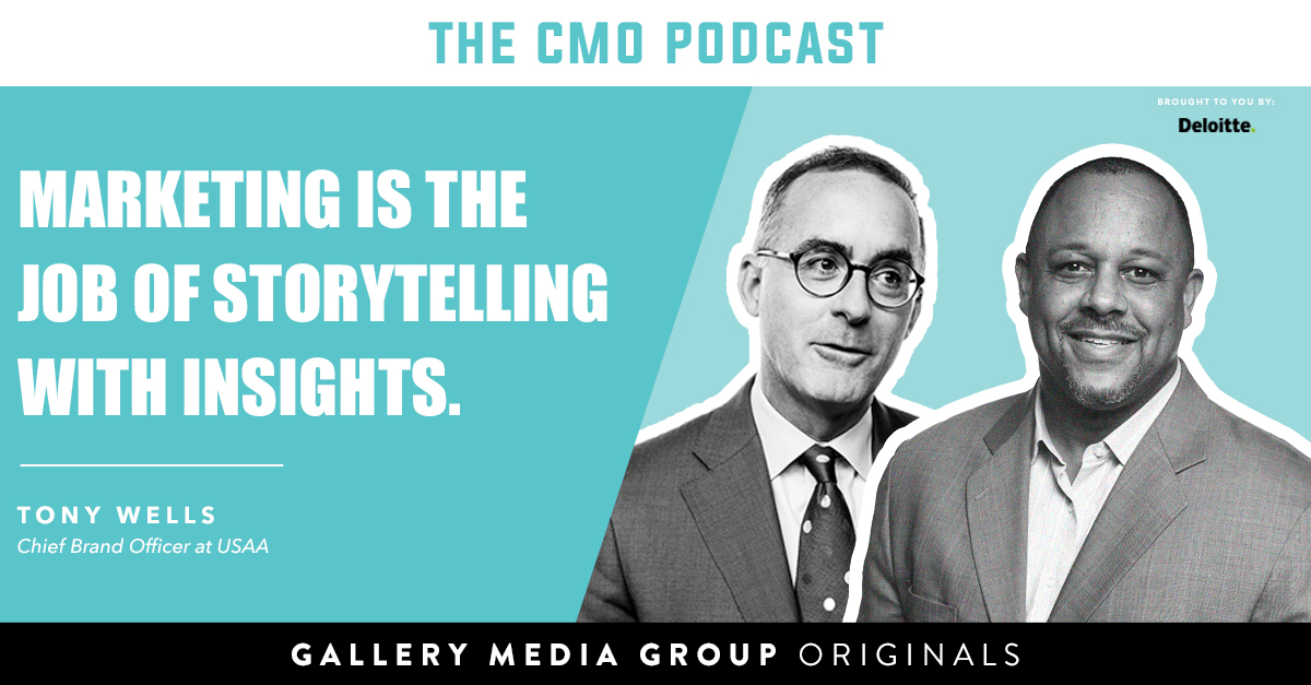 This week's guest on  <a href="/TheCMOPodcast/">TheCMOPodcast</a> has served as CMO at 4 organizations: 24 Hour Fitness, ADT, Schneider Electric, and now <a href="/USAA/">USAA</a>. Lots of great lessons from <a href="/NavalAcademy/">U.S. Naval Academy</a> basketball star, <a href="/Tony_Wells_/">Tony Wells</a> in here: apple.co/30DeCM7