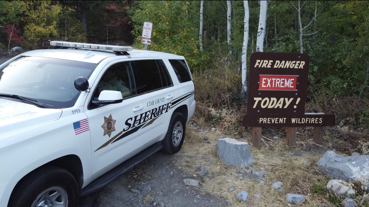 SGTCannonPIO's tweet image. @UWCNF has extended Stage 1 fire restrictions until October 15.  Fire danger is EXTREME, with dry vegetation, low precipitation, and human caused fires. Exercise caution while using local National Forest lands. @UtahCountyFD @UtahWildfire @UC_FireMarshal api.utahcounty.gov/sheriff/media/…