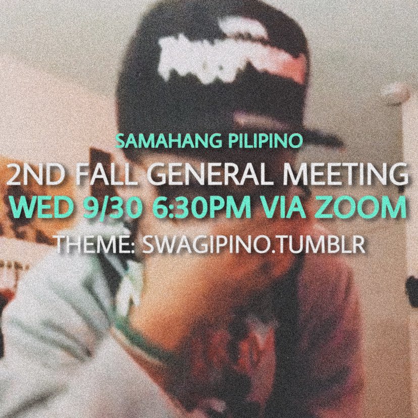 CSUSSP's tweet image. 2nd Fall General Meeting tonight! 6:30PM THEME: SWAGIPINO 

csus.zoom.us/j/89216742748