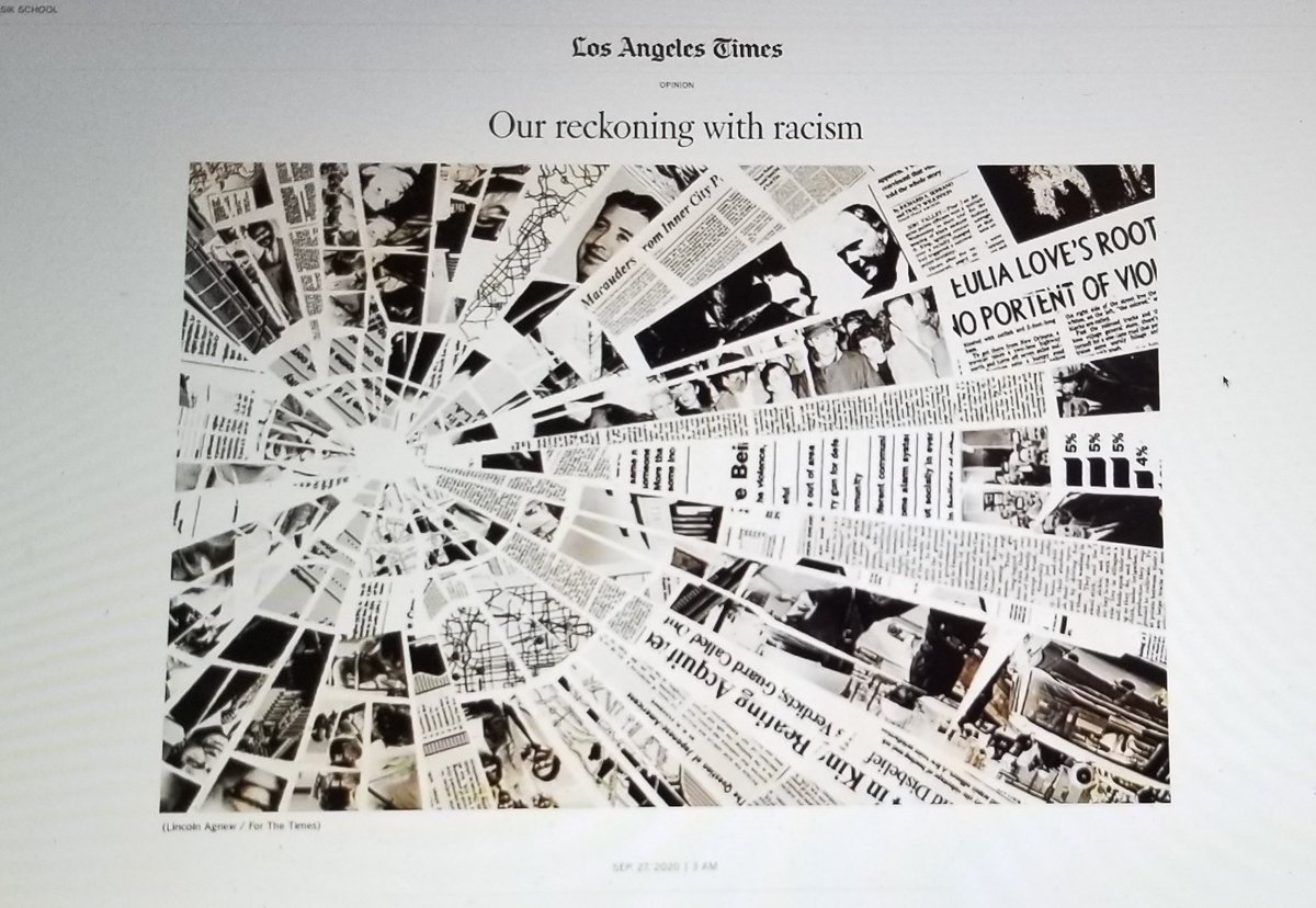  @BermudezWrites describes the hard conversations about accountability and results on diversity, equity and white supremacy that stakeholders at  @latimes have had - and the progress that came from it.  #journalism  @LATLatinoCaucus