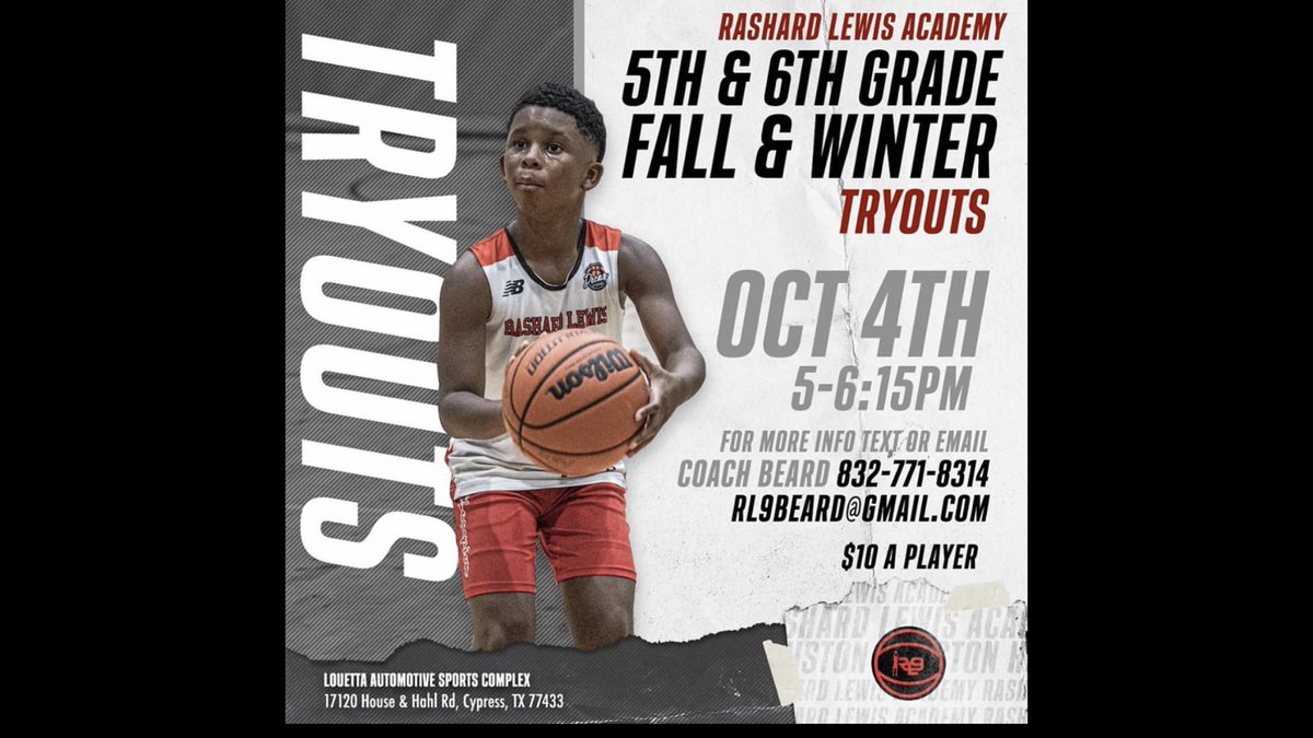 Tryouts this Sunday. Come join something special...