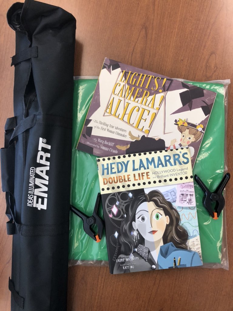 gilamonsta's tweet photo. Thank you Target through DonorsChoose for funding our Movie Makers project! Books and a green screen. Ready, Set, Action! 

https://t.co/rh2r5oHf3d

 @Falling_CreekES @FallingcreekS @DonorsChoose https://t.co/PFzF1cZ0wv