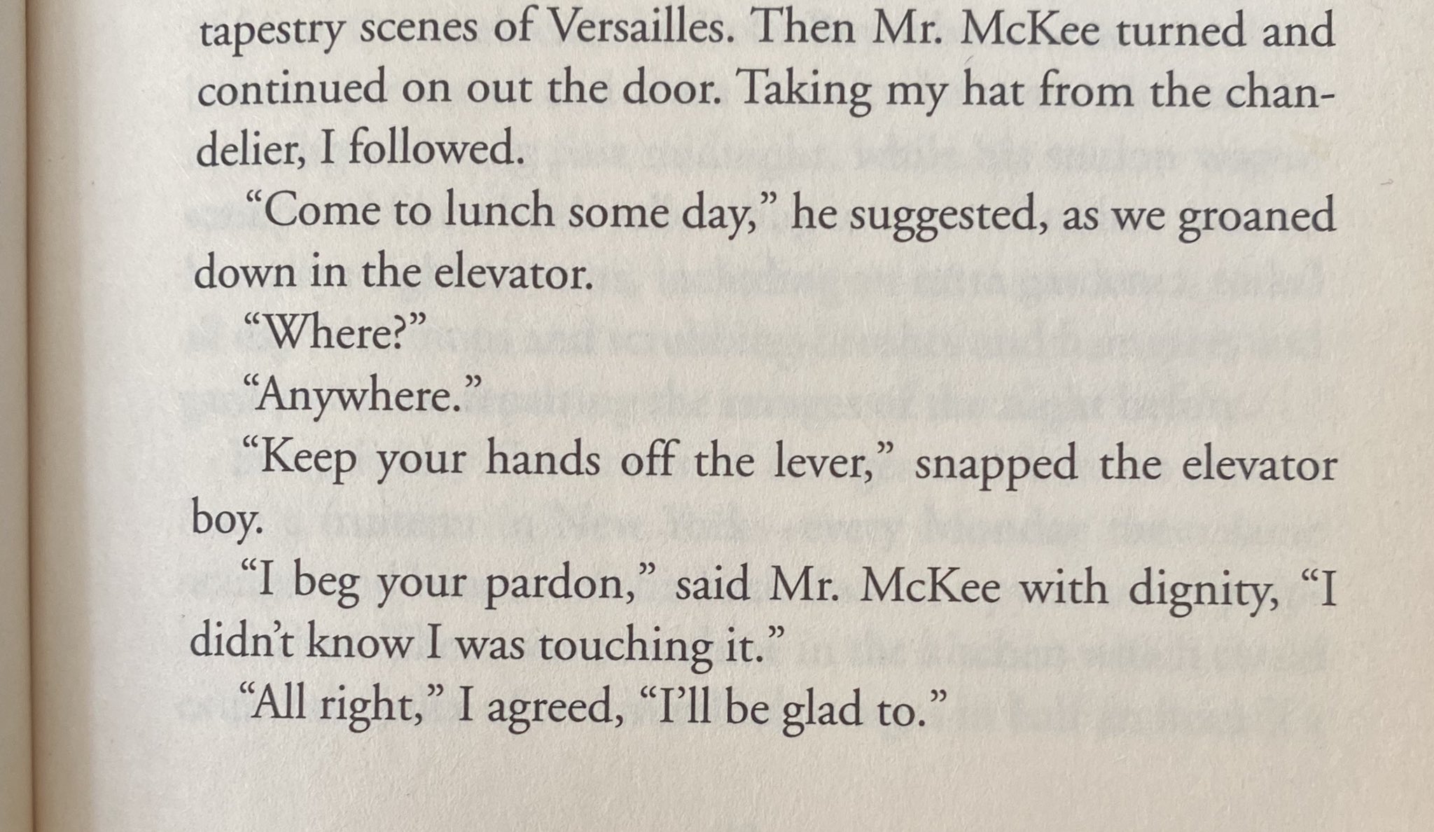 Mr Mckee Great Gatsby