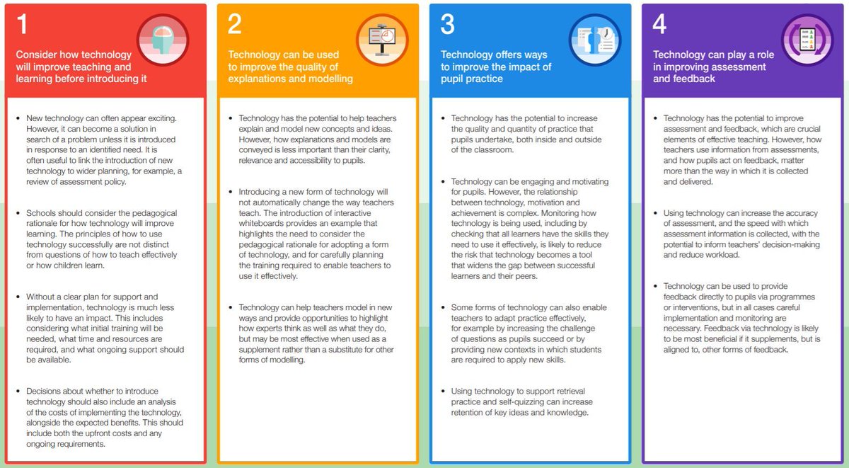 EducEndowFoundn's tweet photo. Looking for clear and actionable advice for using technology to improve pupils' learning? 

The new @EducEndowFoundn guidance report includes recommendations in four key areas. 

Download now: https://t.co/aOasLrPGYh https://t.co/xxqqnIvDod