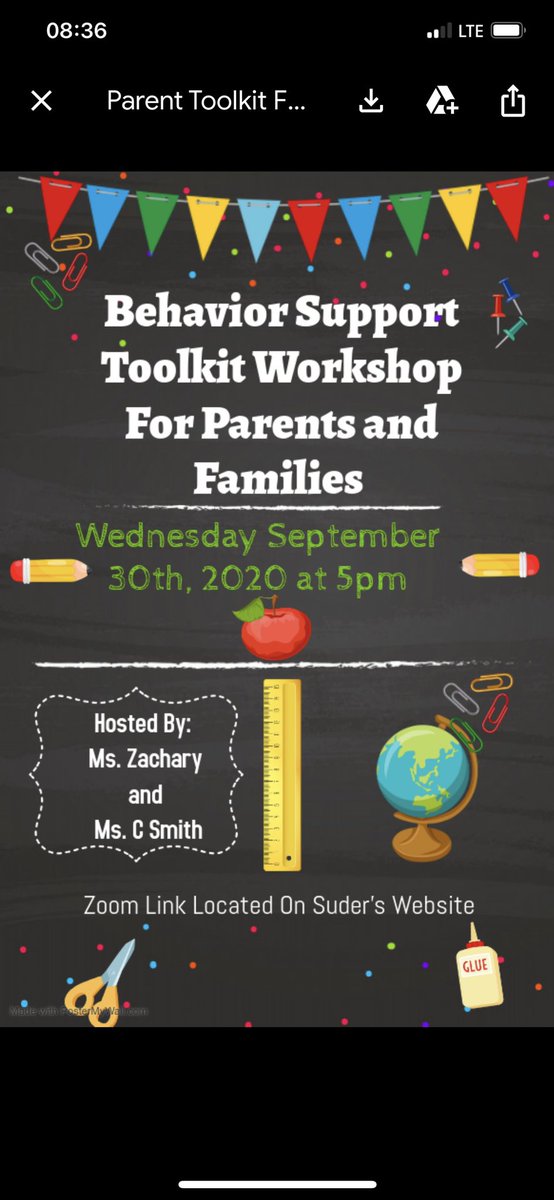 Happening soon!! Join us for this important workshop! Link is located under the parent tab on Suder’s website!!!