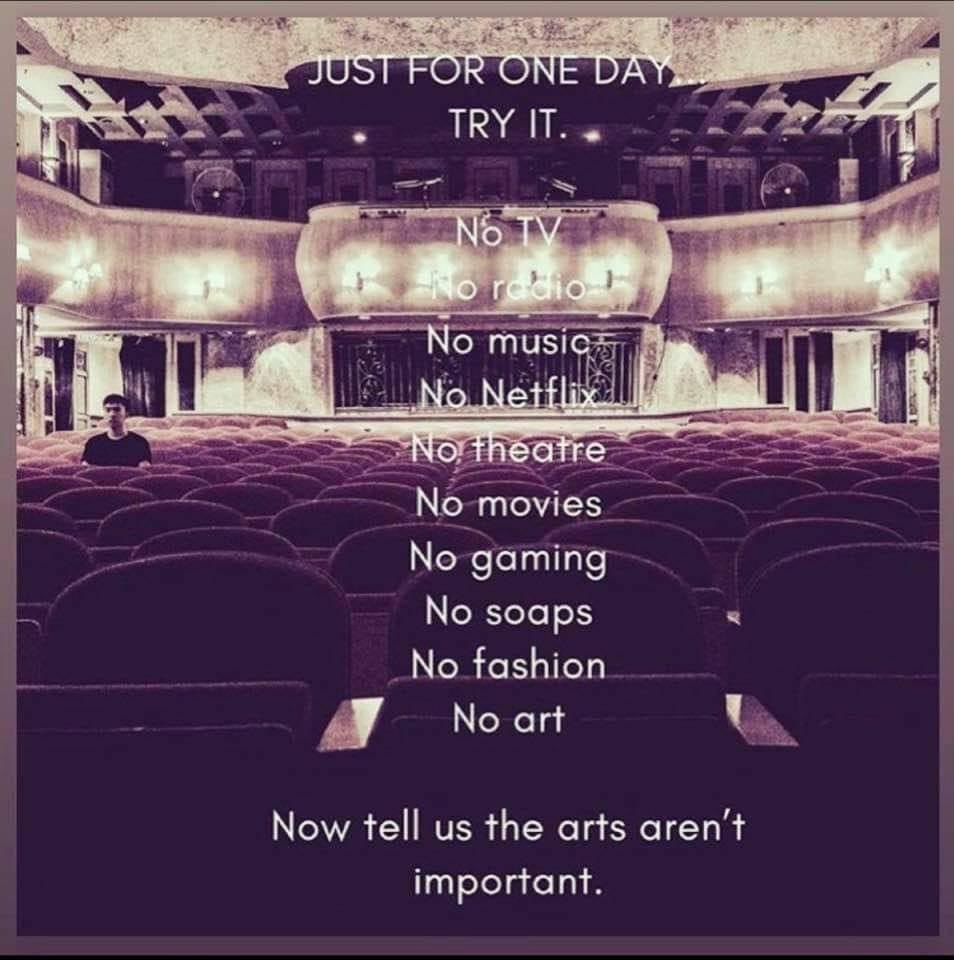 OurTheatres's tweet photo. #creativeperformanceprotest https://t.co/UGCT6FC7g5