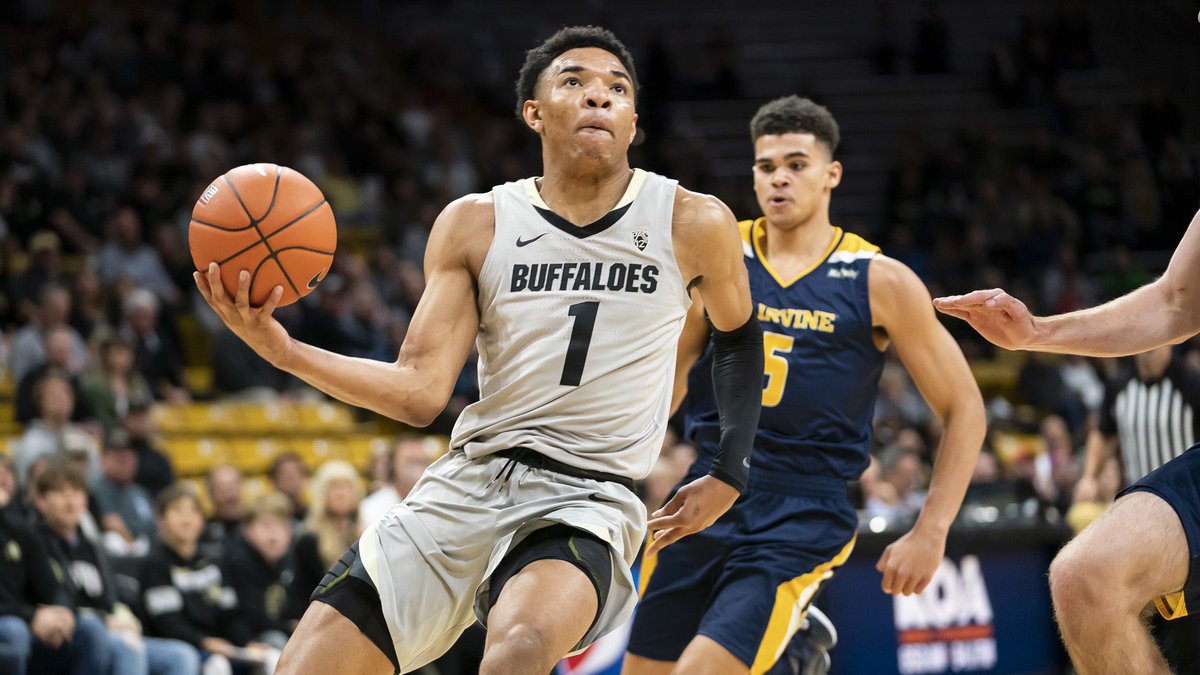 MileHighHugo's tweet photo. I want this kid in a Nuggets uni next season. PAC-12 Defensive POY. Long. Athletic. Good shot blocker, great hands, steals the ball really well and is & a solid rebounder! Great low low post scorer as well. I see alot of Jerami Grant & Andre Roberson in him. #TylerBey https://t.co/SPRw09zA4r