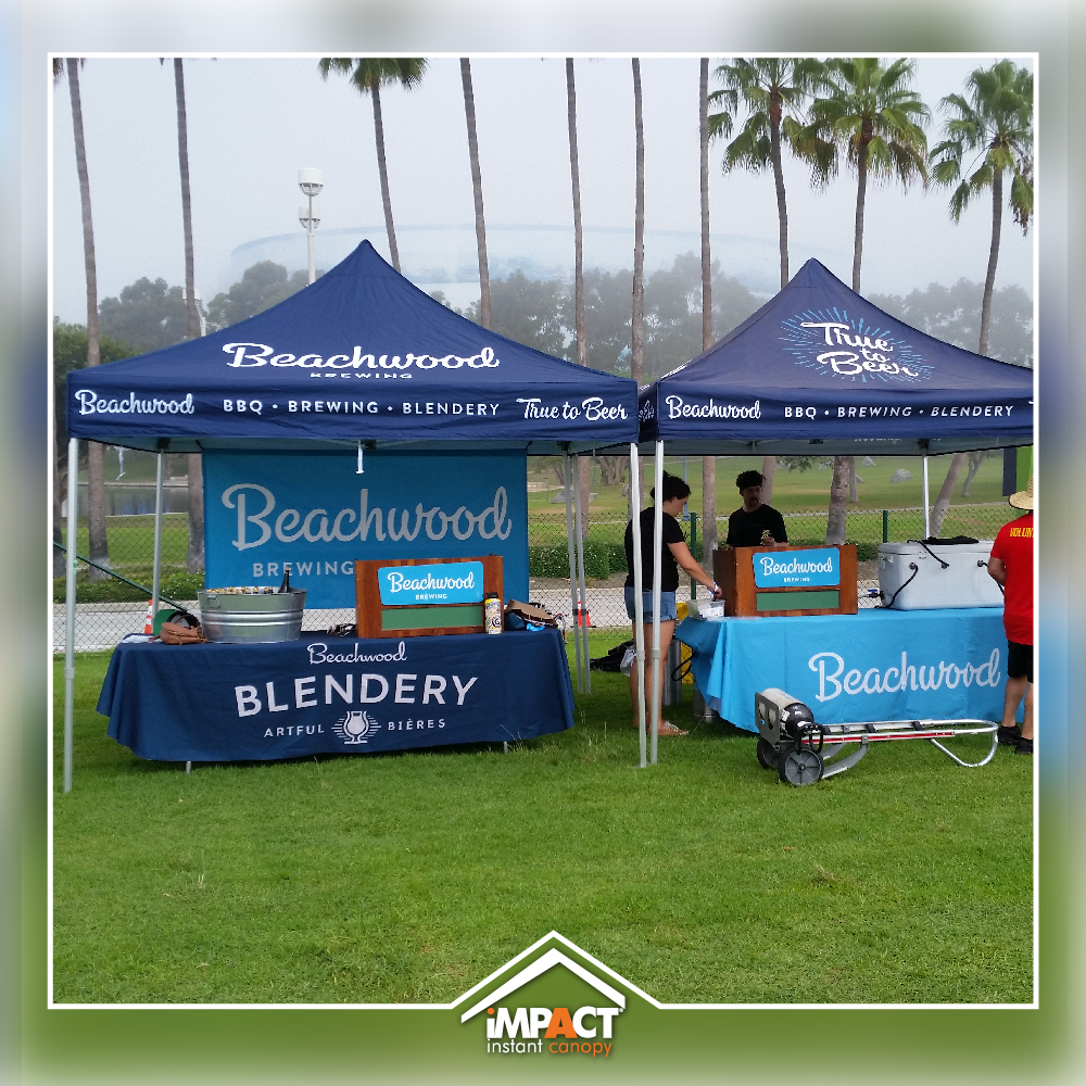 ImpactCanopy's tweet photo. Impact Canopy Sighting: @BeachwoodBeerβs Navy Blue Canopies and table cover look great! If you are craving BBQ and Beer be sure to check out their locations in Long Beach, Huntington Beach and Garden Grove.
#ImpactCanopy #CustomBrandedSolutions #BeachWoodBBQ #BeachWoodBrewery https://t.co/BCOcXpmkNz