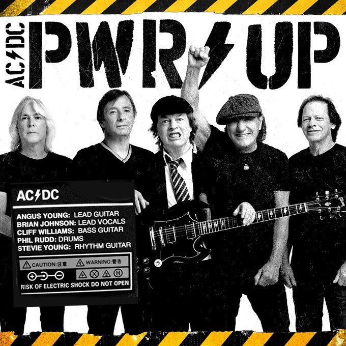 willtobeweird's tweet photo. Theey're Back! Just when 2020 was on the scrap-heap this happens, Just the antidote we need right now, feel good rock n roll tunes👌 Sign me up! So glad Phil, Cliff  &amp; Brian are all back in the fold too!...Cant wait for some more Angus riff's in my life, Bring on #PWERUP! #ACDC https://t.co/fLYg3xpEnh
