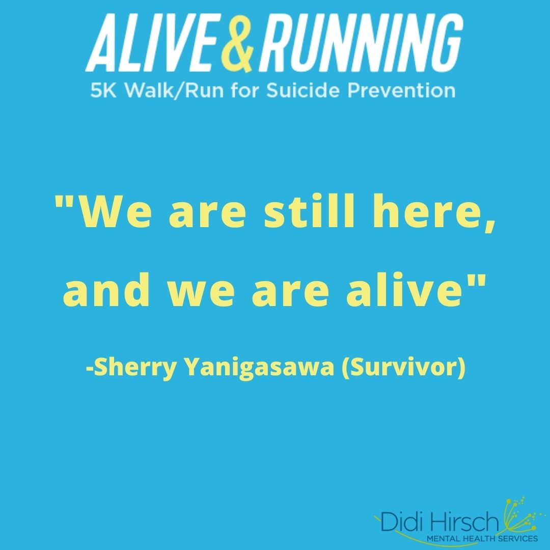 DidiHirsch's tweet photo. As #suicidepreventionawarenessmonth comes to end, we remind you there is still hope. Please support our Suicide Prevention Center and donate today! https://t.co/jYY3ij4erl
#suicideprevention #aliveandrunning #didihirsch #mentalhealth #erasingthestigma #wisdomwednesday https://t.co/JZ8sn59Maz
