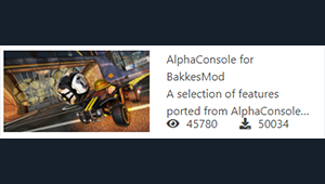 GlenHumphrey's tweet image. AlphaConsole for BakkesMod just hit 50,000 downloads!🥳

Thank you to everyone who has supported the project.
I hope you are all enjoying the features so far... I promise there are plenty more to come!

What would you like to see next?🤔