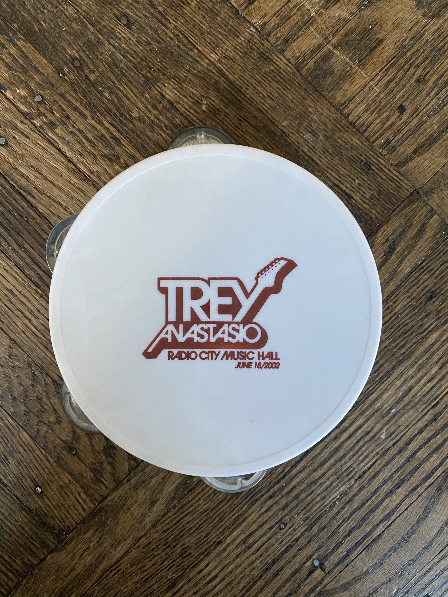Trey Anastasio is 56 today. You can only wish him a happy birthday if you have a tambourine from 6/18/02. 