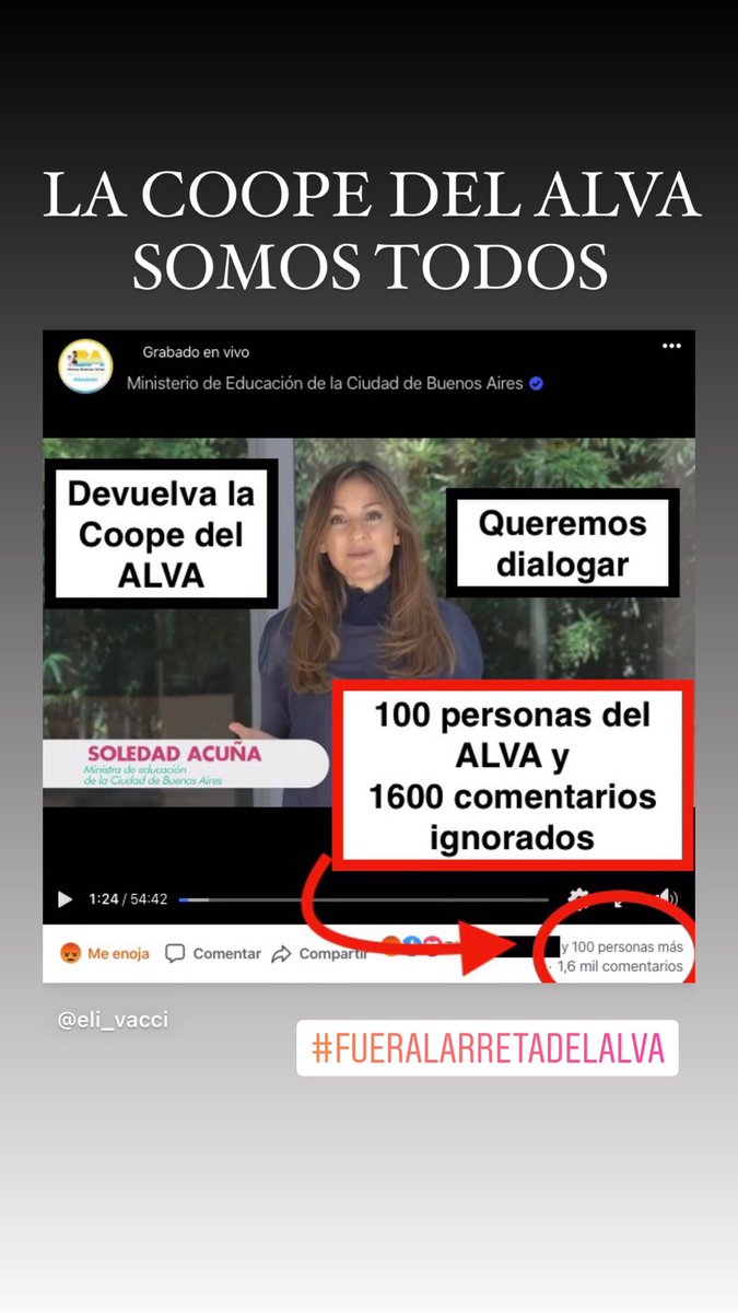 EliVacci's tweet photo. #noalaintervenciondelacoopedelalva 
#fueralarretadelalva 
#lacoopedelalvasomostodos https://t.co/PfCAu8UVTl