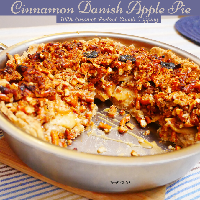 danavento's tweet photo. Meet your new #Favorite #Fall Pie.
#TraderJoeInspired
CINNAMON DANISH APPLE PIE WITH CARAMEL PRETZEL CRUMB TOPPING
https://t.co/z6w28HWpB3
#Inthekitchenwithdana https://t.co/PhVqvF7G4Y
