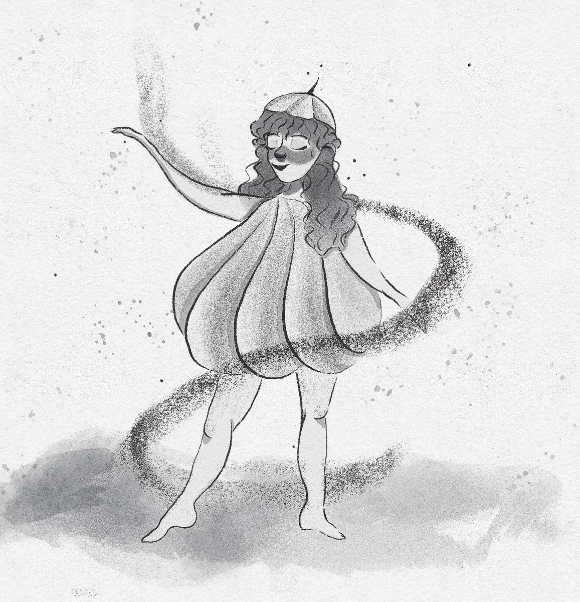 baduspics's tweet photo. Hello my dear friend October #october #inktober #inktober2020 #ink #inkdrawing #dryink #procreate #digitalink https://t.co/WnaTVduIof