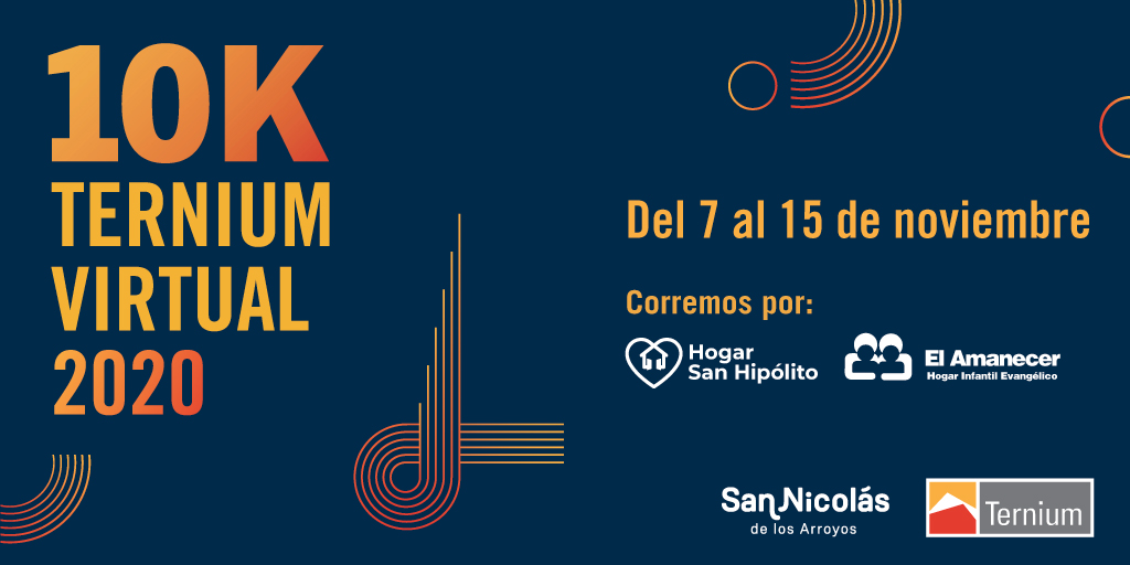 ecorace's tweet photo. #10KTernium ¡Llega un nuevo desafío y con un objetivo común: alcanzar entre todos 10.000 KM recorridos para ayudar al Hogar San Hipólito y al Hogar El Amanecer! >> https://t.co/UwMUhshoaP