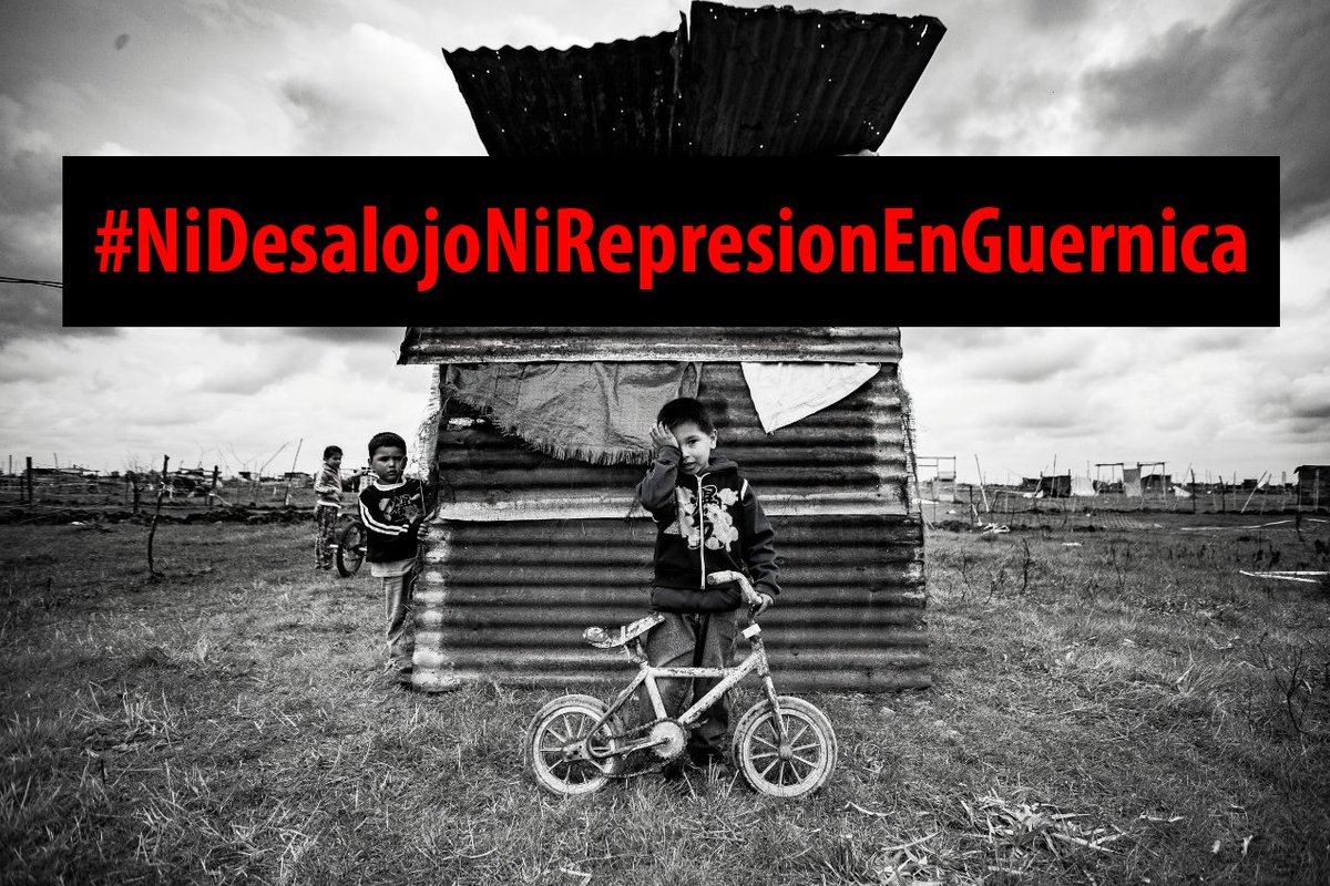 #NiDesalojoNiRepresionEnGuernica
