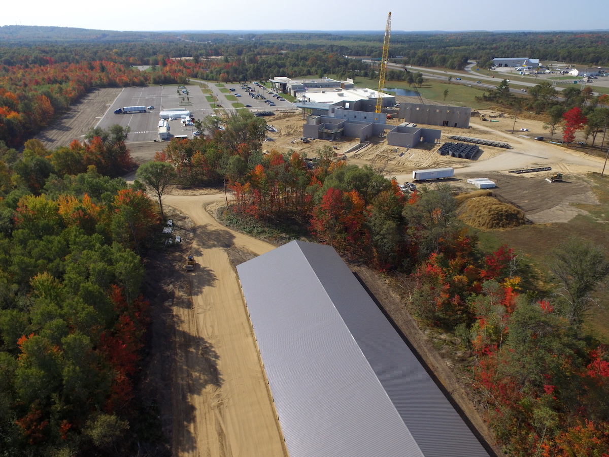 KirtlandCC's tweet photo. Phase III of the Grayling Kirtland campus is coming along quickly. These @workzonecam construction shots were shared with us earlier this week.

The project is set to wrap up in Fall 2021 and will house a gymnasium for events and commencement. RT if you're excited as we are! 🙌 https://t.co/DOPsEC1kr6