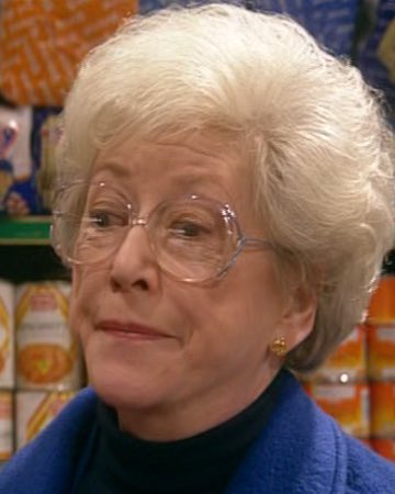 26. Blanche Hunt. After a spell as a regular during the 70s,Blanche returned full time in 1999 as a considerably more acid tongued character. For me,the later version lacked some of the depth of other battleaxe figures. But few could match her delivery of a one liner. #MyCorrie60