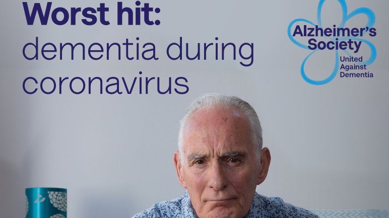 sarahbutchard's tweet photo. Hard hitting and sobering report from @alzheimerssoc highlights that people living with dementia have been hardest hit by COVID. Once again their Rights have been completely disregarded. Sadly this will not be a surprise to many! https://t.co/oe6yySeYLK https://t.co/tr2Kczc6iJ