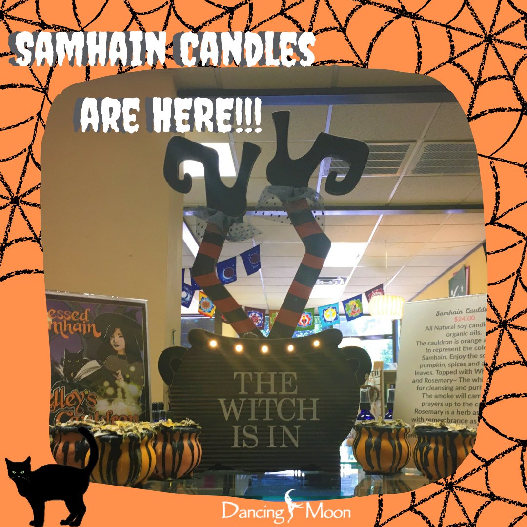DancingMoon1990's tweet photo. Kelley's Cauldron Candles are in for Samhain!! Get yours before their gone!! https://t.co/8wmoJ0DpBb