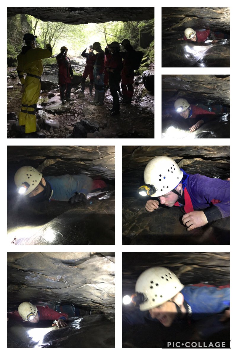 A challenging morning for yr13 BTEC students <a href="/StoreyArmsOEC/">Storey Arms OEC</a> They stepped out of their comfort zone&amp;did exceptionally well achieving all grading criteria in the practical assessment. All gained a good understanding cave geology as well as the safety&amp;environmental aspects of caving