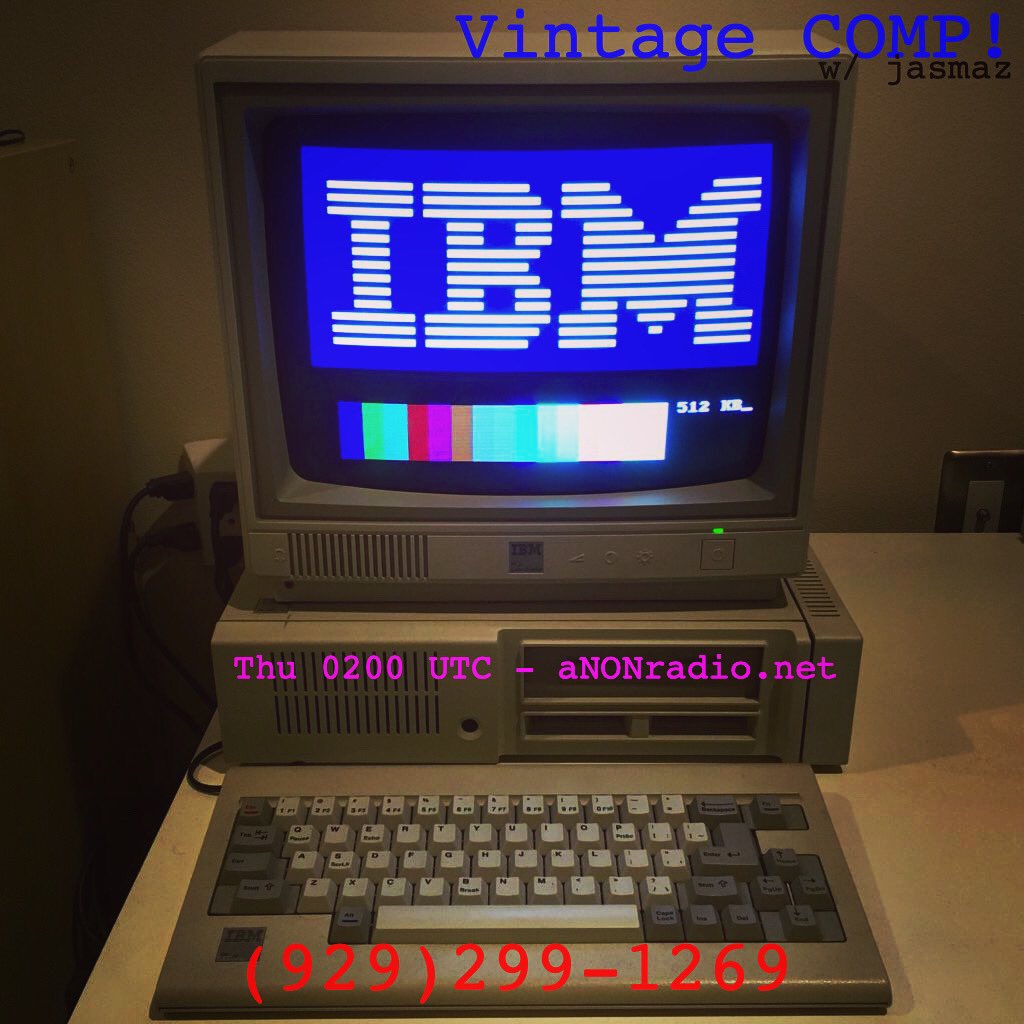 sdf_pubnix's tweet photo. Coming up at 0200 UTC is Vintage COMP! w/ jasmaz - OPEN LINES (929)299-1269
Feat. The IBM PCjr - A Successful Computer
https://
https://t.co/hHqeIjkK1w
#vintage
#computer
#bbs
#the8bitguy
#community
#retrocomputing https://t.co/zkskAW2Cng
