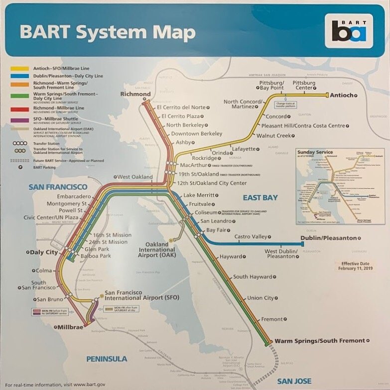 New Bart Map 2020 Bart On Twitter: "We Are Excited To Announce “Vintage” Bart System Maps Are  Now In Stock At Https://T.co/Hmzyk62Ylw Merch Site! Maps Have Been A Faq  For Our Transit Fans. In Limited Quantities,