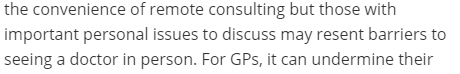 How about we ask the patients what they want?  @askmygp have been doing exactly this for years, and only about 25% ask for face-to-face (there's a nice pie chart but I'm too tired to find it). What about those patients who resent barriers to a convenient phone call or email?