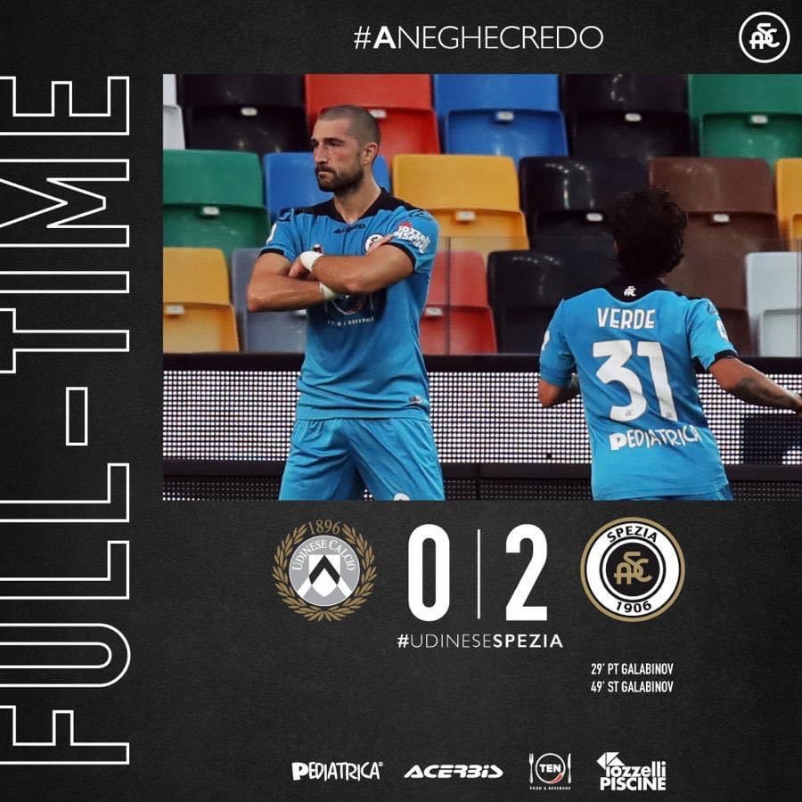 OrgoglioSP's tweet photo. Oggi è’ una giornata storica per @acspezia che vince la sua prima partita in @SerieA sul campo del @Udinese_1896 grazie ai goal di #gabinov e #Terzi https://t.co/17NDHYNjQk