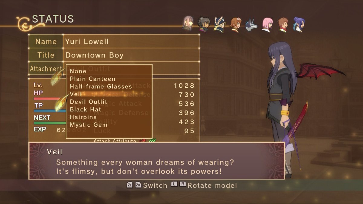 bullshit you cant wear two accessories at oncelet me make yuri my succubus wife  #TalesofVesperia