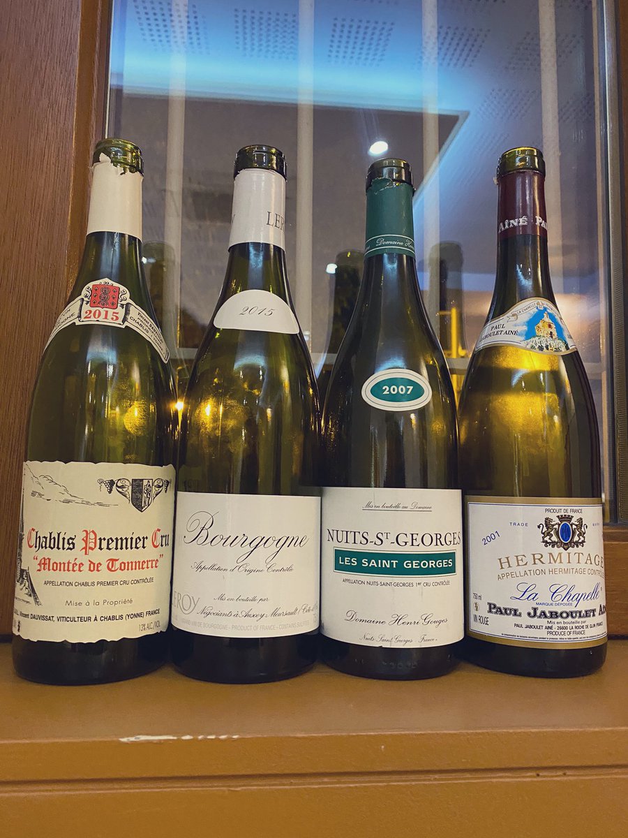 AurlienSutter's tweet image. #Dauvissat au top! #Leroy grosse déception rien à donner! #Gouges à boire et La Chapelle de #Jaboulet 10 ans d’avance, m’en touche une sans faire bouger l’autre! #Chirac