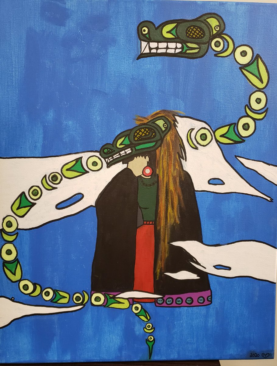kim_learning's tweet photo. "Education got us into this mess and education can get us out" Justice Murray Sinclair

Thank you to one of our outstanding students @SD63Claremont for this beautiful work of art. A beautiful gift on an important day. #OrangeShirtDay https://t.co/dXG5G2vdPc